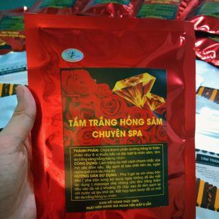 Tắm trắng hồng sâm