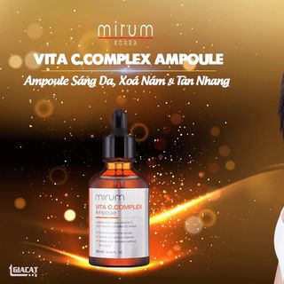 TINH CHẤT AMPOULE SÁNG DA, XÓA NÁM & TÀN NHANG (MIRUM VITA AMPOULE)