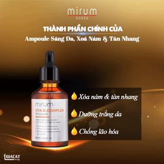 TINH CHẤT AMPOULE SÁNG DA, XÓA NÁM & TÀN NHANG (MIRUM VITA AMPOULE)