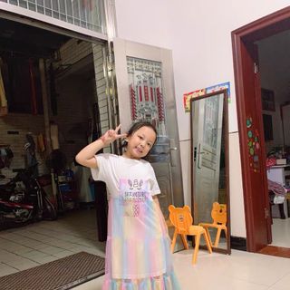 Váy đầm công chúa Unicorn + Mermaid cho bé gái lớn, size đại từ 15-45kg