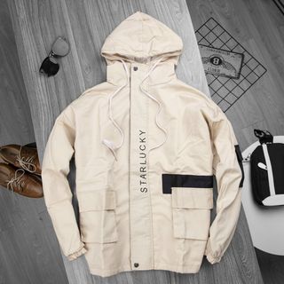 Áo khoác kaki hộp STARLUCKY mềm đẹp