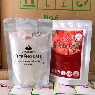 ( Tặng vitamin kích trắng ) Ủ TRẮNG CAFE THIÊN NHIÊN 100gr làm trắng da, phục hồi da hư tổn, cháy nắng giá sỉ