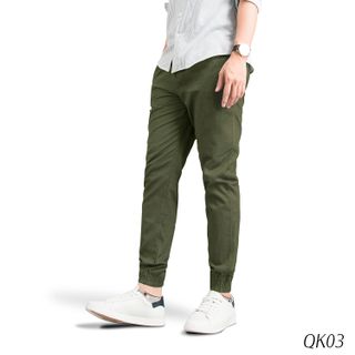 QUẦN NAM JOGGER DÀI VẢI KAKI THUN