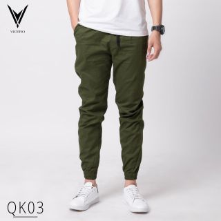 QUẦN NAM JOGGER DÀI VẢI KAKI THUN