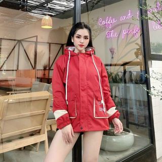 Áo khoác kaki hộp EQIPMENT rẻ đẹp
