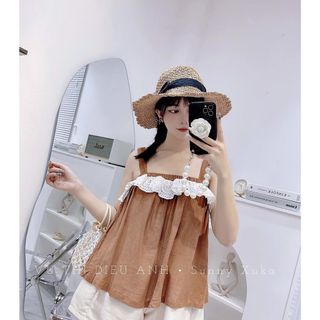 Sét 2 dây phối ren ngực