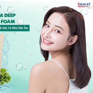 SỬA RỬA MẶT DÀNH CHO DA MỤN, DA NHẠY CẢM (MIRUM SUPER AQUA DEEP CLEANSING FOAM)