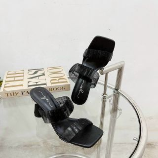 Dép gót vải xinh