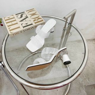 Dép gót vải xinh