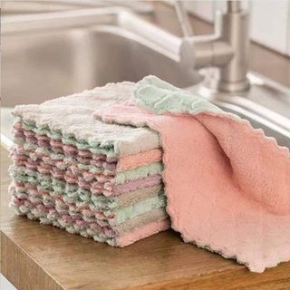 Khăn lau bếp đa năng 2 mặt siêu thấm (lau bếp, bát đĩa, bàn ghế...)
