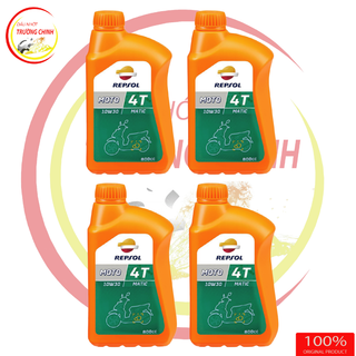 REPSOL MOTO 4T MATIC 10W30 800ml dầu nhớt xe máy tay ga
