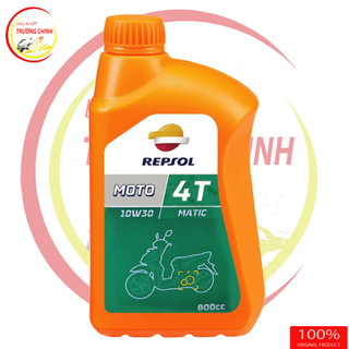 REPSOL MOTO 4T MATIC 10W30 800ml dầu nhớt xe máy tay ga