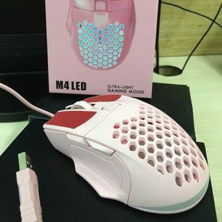 CHUỘT GAMING TWOLF M4 FULL HỒNG USB CÓ LED