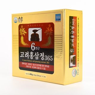 Cao hồng sâm 100% 365 Hàn Quốc hộp 2 lọ 240g giá sỉ