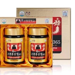 Cao hồng sâm 100% 365 Hàn Quốc hộp 2 lọ 240g