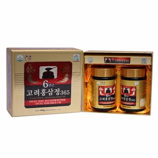 Cao hồng sâm 100% 365 Hàn Quốc hộp 2 lọ 240g