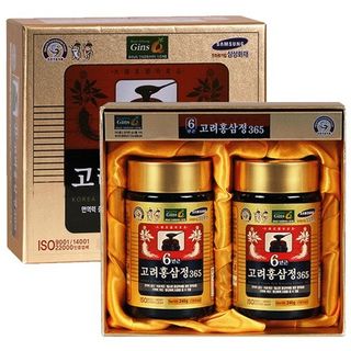 Cao hồng sâm 100% 365 Hàn Quốc hộp 2 lọ 240g