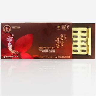 Hồng sâm Hàn Quốc BIO nguyên chất 100% dạng viên hộp 60 viên 250 mg
