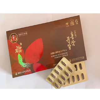 Hồng sâm Hàn Quốc BIO nguyên chất 100% dạng viên hộp 60 viên 250 mg