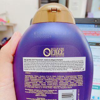 Dầu Gội / Dầu Xả Tóc OGX - Dung Tích 385ml/ Chai có tem phụ
