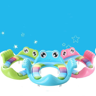 Miếng Lót Thu Gọn Bồn Cầu Có Tay Vịn Cho Bé