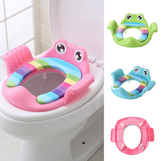 Miếng Lót Thu Gọn Bồn Cầu Có Tay Vịn Cho Bé