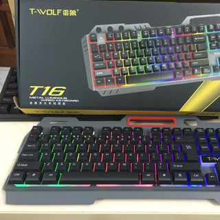 Bàn phím Gaming TWOLF T16 USB LED 7 Màu