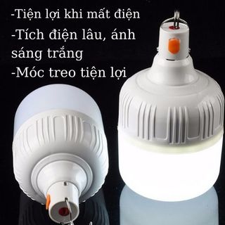Bóng Đèn Tích Điện, Bóng Đèn Led Sạc Tích Điện Đa Năng Bi