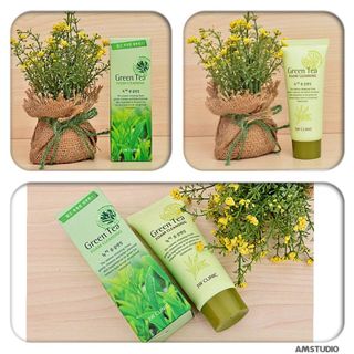 Sữa rửa mặt trà xanh 3W Clinic Green Tea Foam Cleansing 100ml