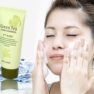 Sữa rửa mặt trà xanh 3W Clinic Green Tea Foam Cleansing 100ml