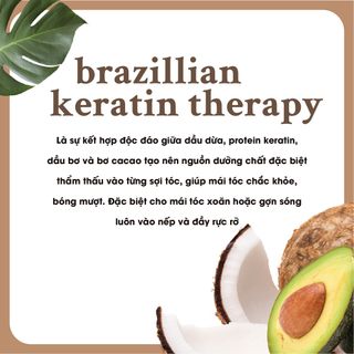 Dầu gội (dầu xả) OGX Ever straightening + brazilian keratin therapy (có tem phụ)