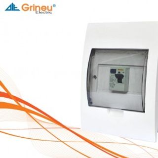 Tủ điện nhựa âm tường Grineu chống cháy GPL3/6 giá sỉ