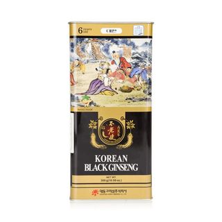 Hắc sâm củ khô 150g hộp thiếc Deadong Hàn Quốc