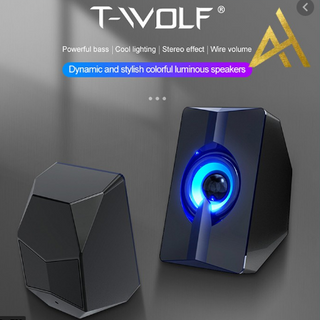 LOA VI TÍNH TWOLF S5 2.0 LED 7 MÀU