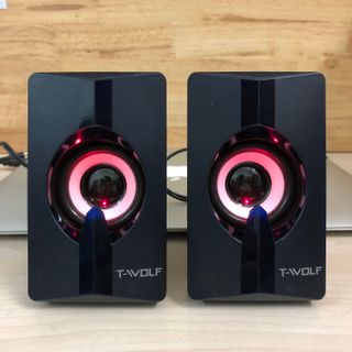 LOA VI TÍNH TWOLF S5 2.0 LED 7 MÀU