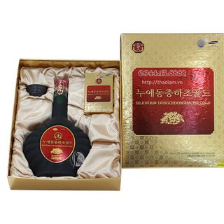 Nước Chiết Xuất Đông Trùng Hạ Thảo Chai 900ml + Hộp 5 Gói x 30ml