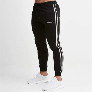 Quần dài Gym VANQUISH logo thêu