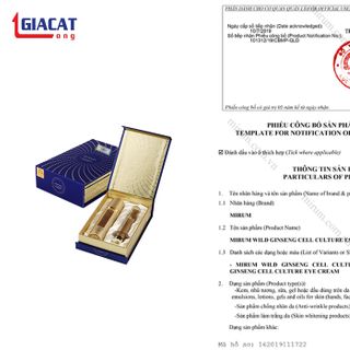 BỘ TÁI TẠO DA TỪ NHÂN SÂM (Tinh chất 50ml + Kem mắt 10ml)