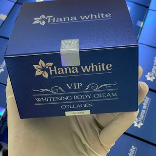 Kem Dưỡng Toàn Thân Hana White Xanh Hủ Vip 300g