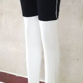 Quần thun ôm ngắn