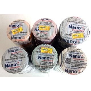 Băng dính điện PVC Nano TÔ NGA DŨNG (nhỏ) 1 cây (10 cuộn)-Y10 giá sỉ
