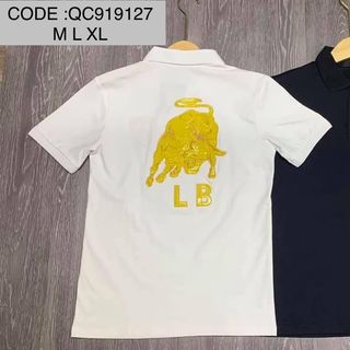 Áo thun nam quảng châu thêu LB