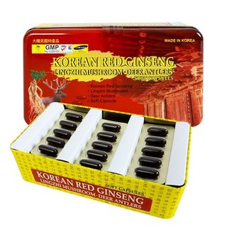Sâm nhung linh chi Hàn Quốc Bio Apgold dạng viên hộp 60 viên
