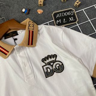 Áo thun nam DG phối bo cổ bo tay