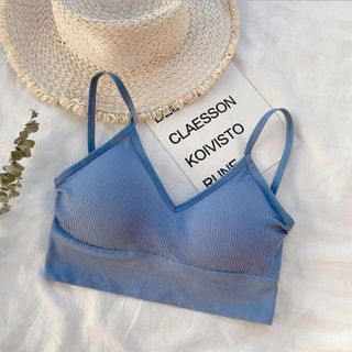 Áo Bra, Tập Gym, Yoga, Croptop, Không Gọng, Dây Chéo Lưng Mẫu Mới, Áo Ngực, Freesize