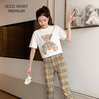 [Cao Cấp] BỘ THỂ THAO COTTON CAO CẤP PHỐI HOẠ TIẾT SỌC 3D SIÊU TRẺ TRUNG TT0185 [ Xuất Khẩu Hàn- Nhật]