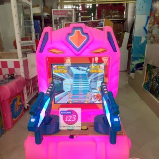 Máy Game Thùng Siêu Thị Bắn Súng Kid Game