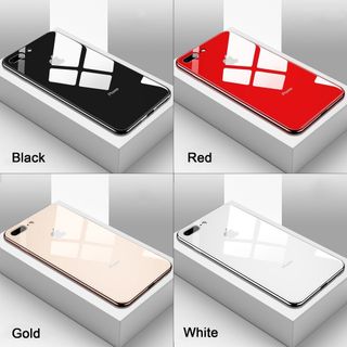 Ốp kính viền dẻo cùng màu với lưng máy IPhone giá sỉ
