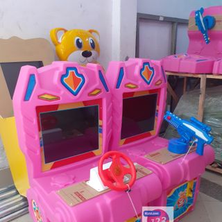 Máy Game Thùng Siêu Thị Bắn Súng Kid Game