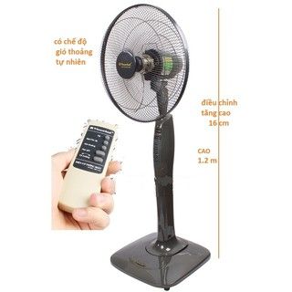 Quạt Đứng VINAWIND QĐ400 Điều Khiển QĐ400X-MS